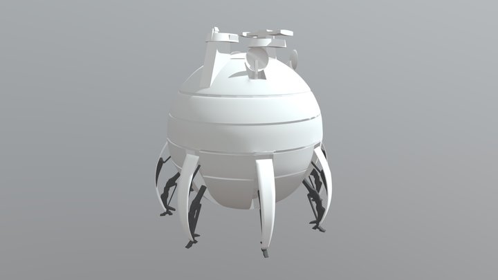 TradeFederationCoreShip 3D Model