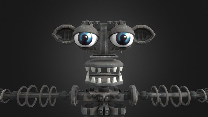 FNaF HW Endo 02 (T- Posed & Rigged) [MODEL EDIT] – Kostenloses 3D-Modell STL