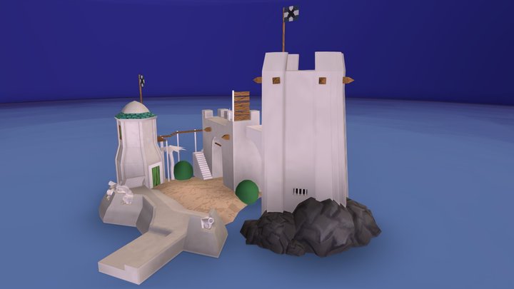 Royal Prison - Game Art Exam 3D Model