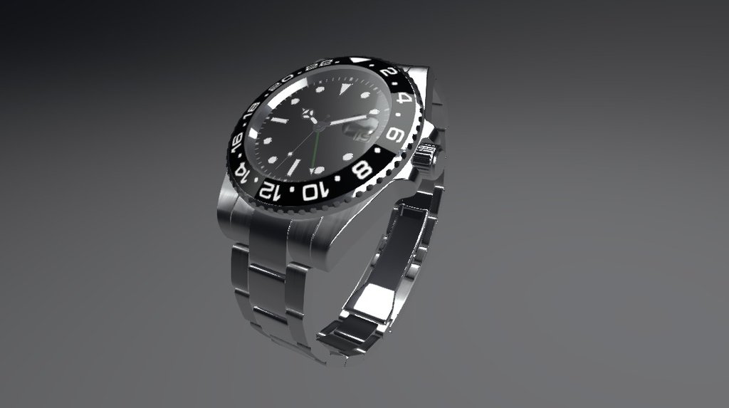 PARNIS 2034 GMT Automatikuhr