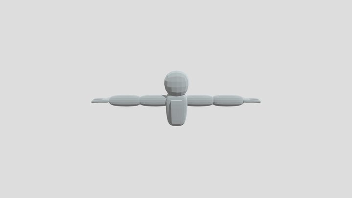 Spacers Player Model 3D Model