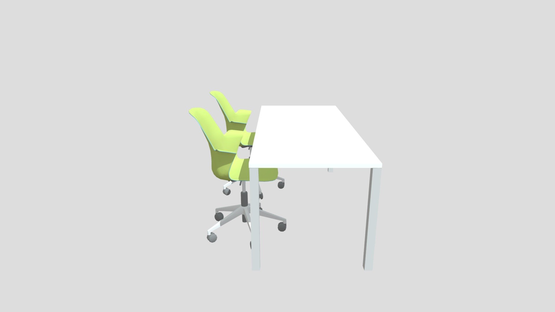 Ahmanson Lab Steelcase Table & Chairs REDUCED