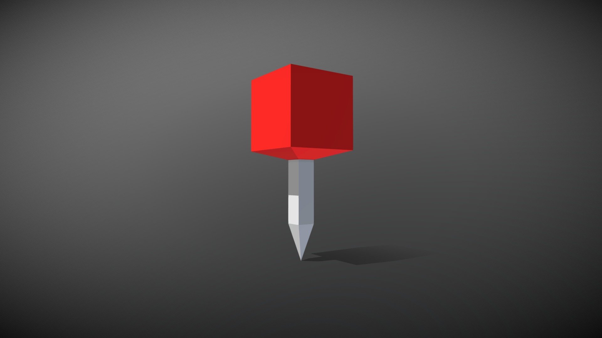 PIN 3D - Low Poly