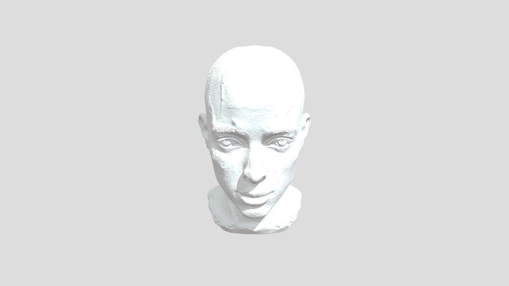 Doll Head Realism 3D Model