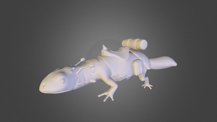 Lizard Mount 3D Model