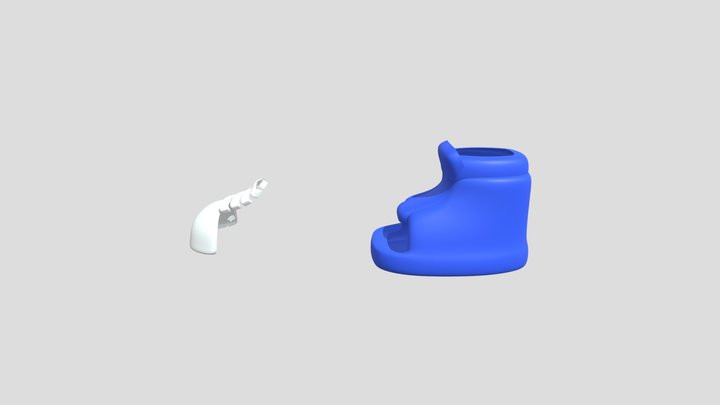 3D Print Shoes 3D Model