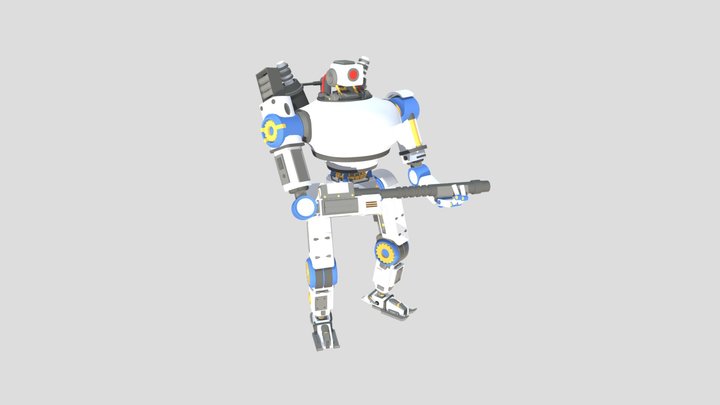 Glabot 3D Model