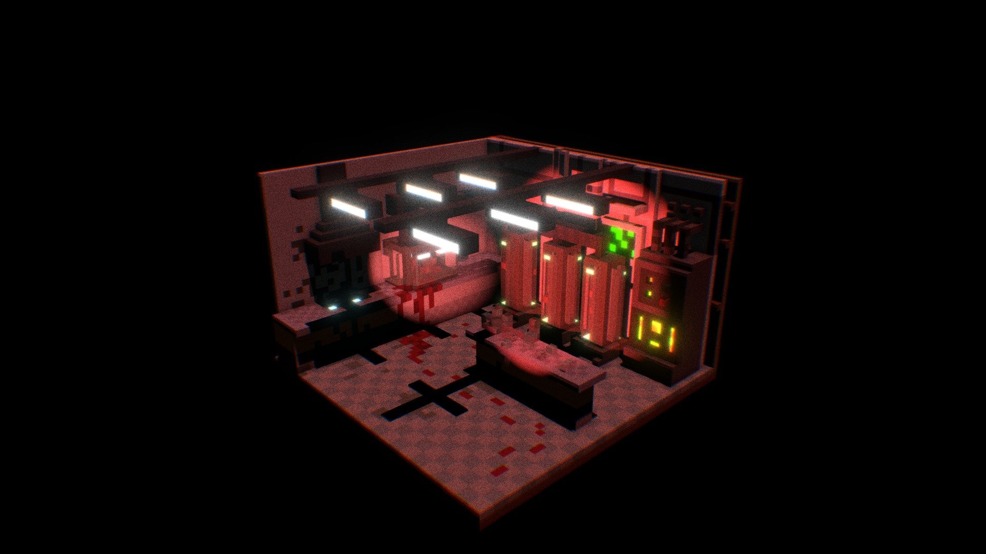 LABORATORY - 3D model by s25766 [7b37de6] - Sketchfab