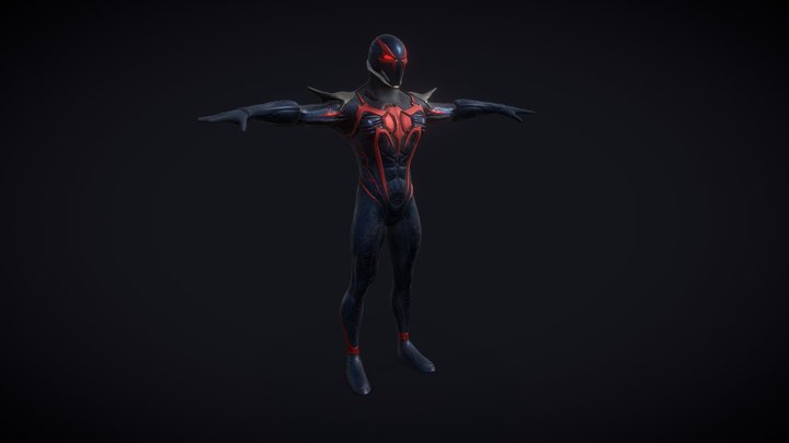 Spiderman Concept Suit #1 3D Model