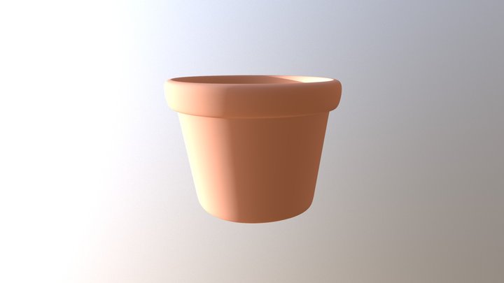 Flower Pot 3D Model