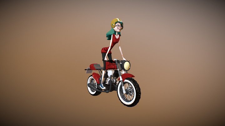 Sofia Moto 3D Model
