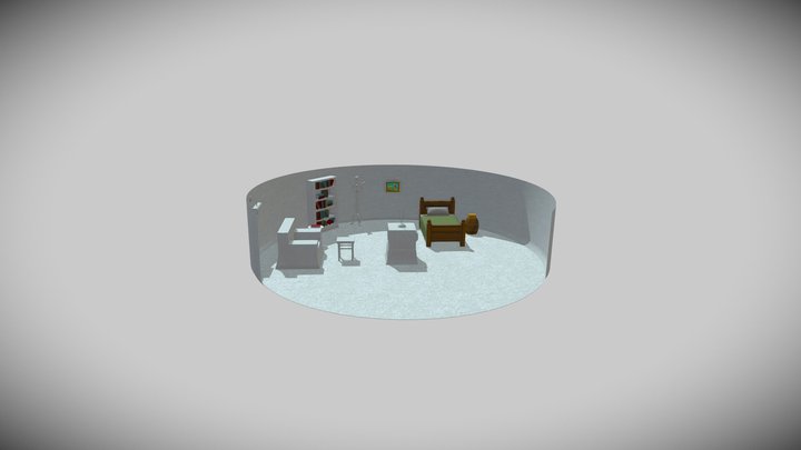 Patrick's Room Final Cut 3D Model