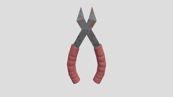 LowWireCutters 3D Model