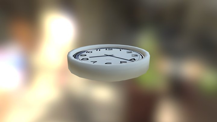 First Speed Model - Clock 3D Model