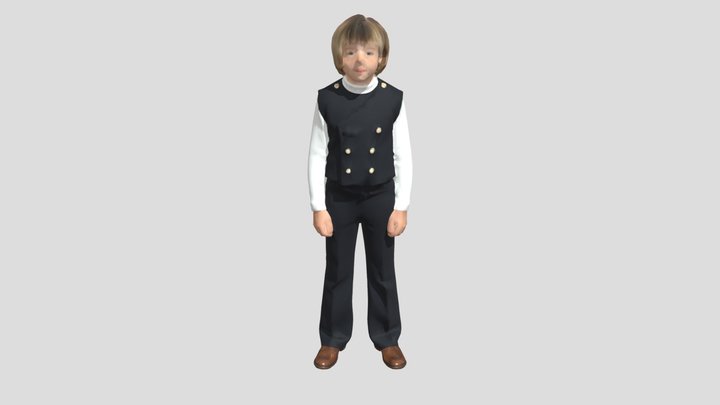 Andre_1971_standing_obj – Gratis 3D-model STL