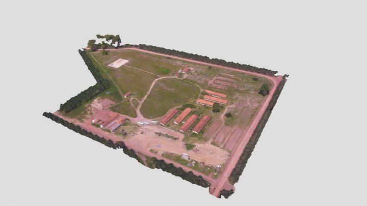 Agrovila Acará - Brasil Bio Fuels - PA 3D Model