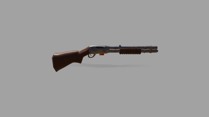 Shotgun 3D Model