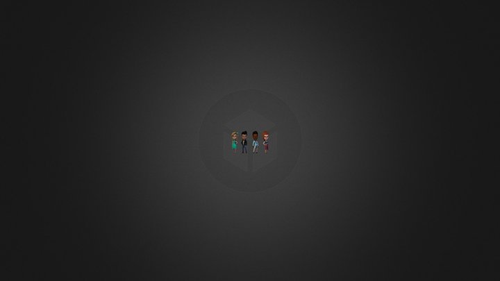 Jukebox Paradise Cast 3D Model