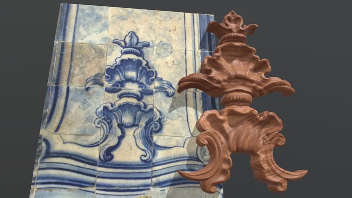 Barroco Baiano Convento de São Francisco 3D Model