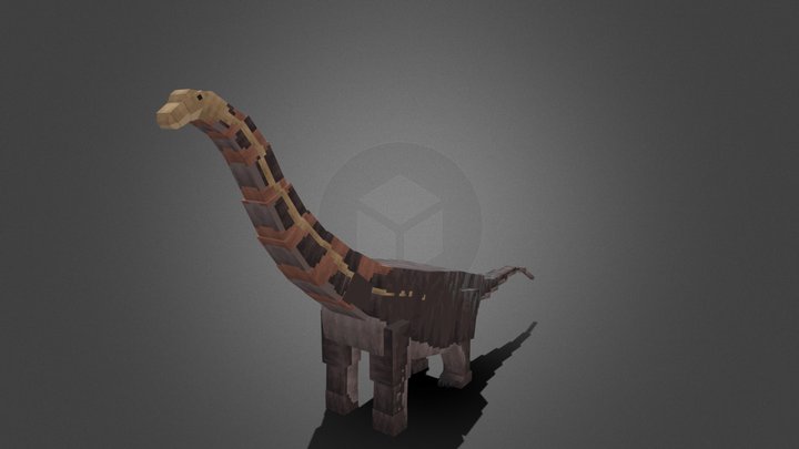 Opisthocoelicaudia 3D Model