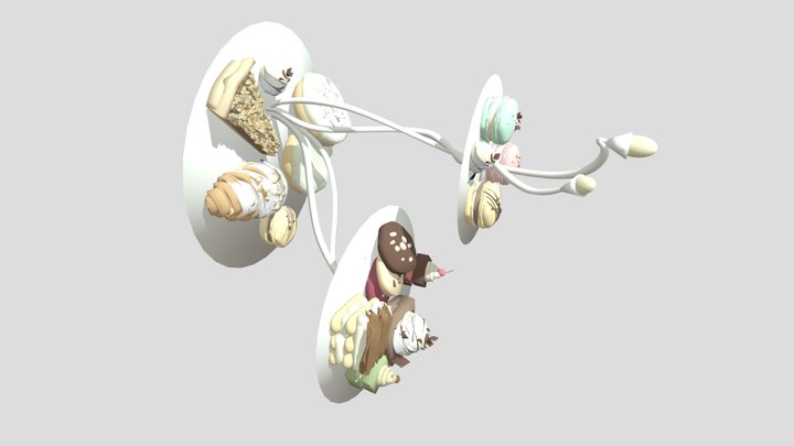 desserts 3D Model