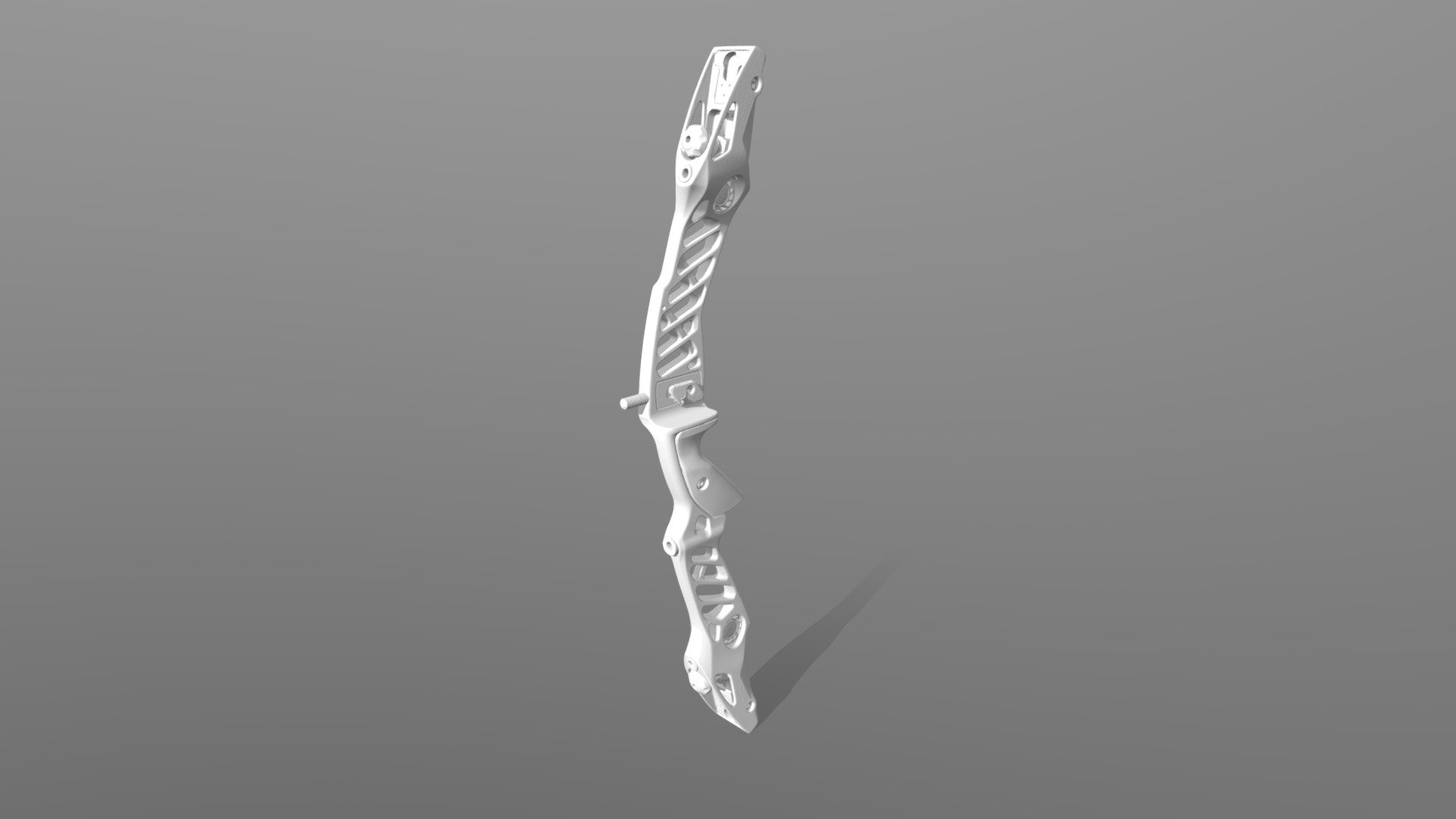 Recurve Riser with Grip - Einstar Rockit - Download Free 3D model by ...