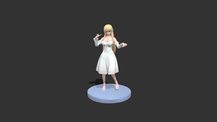 yuuri 3D character anime 3D Model