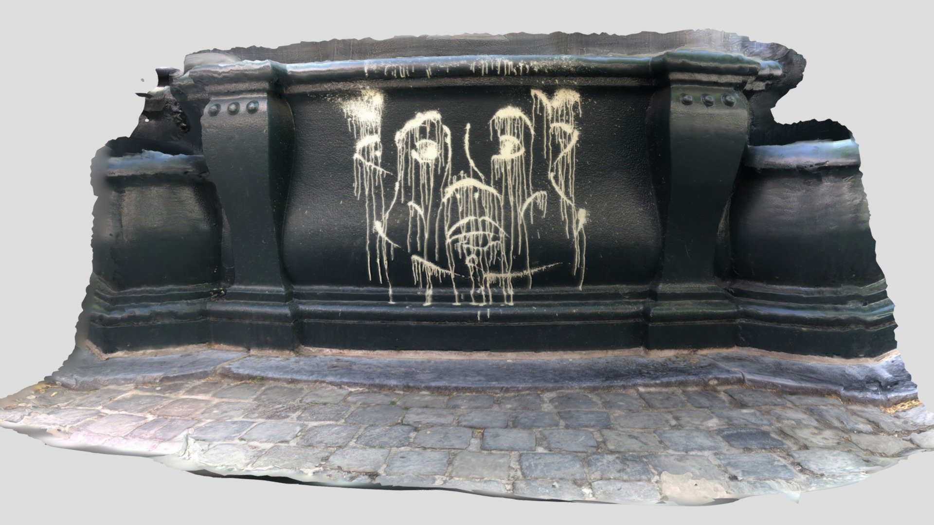 Portrait sur Perron de Liège