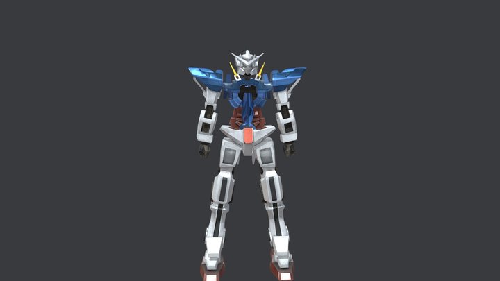 Gundam GN-001 3D Model