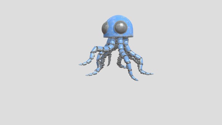 OCTOPUS - GameDev Legend 3D Model