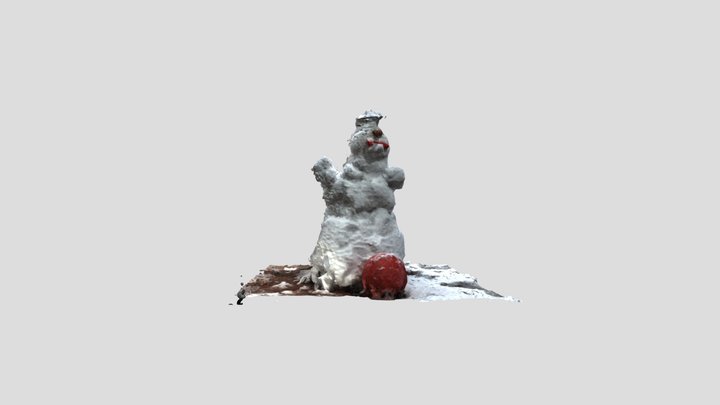 Olaf visiting Cluj 3D Model