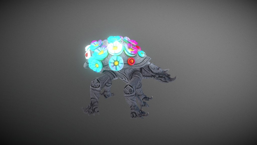 GA-CRE-012-Mythical Bloom-Back Grazer