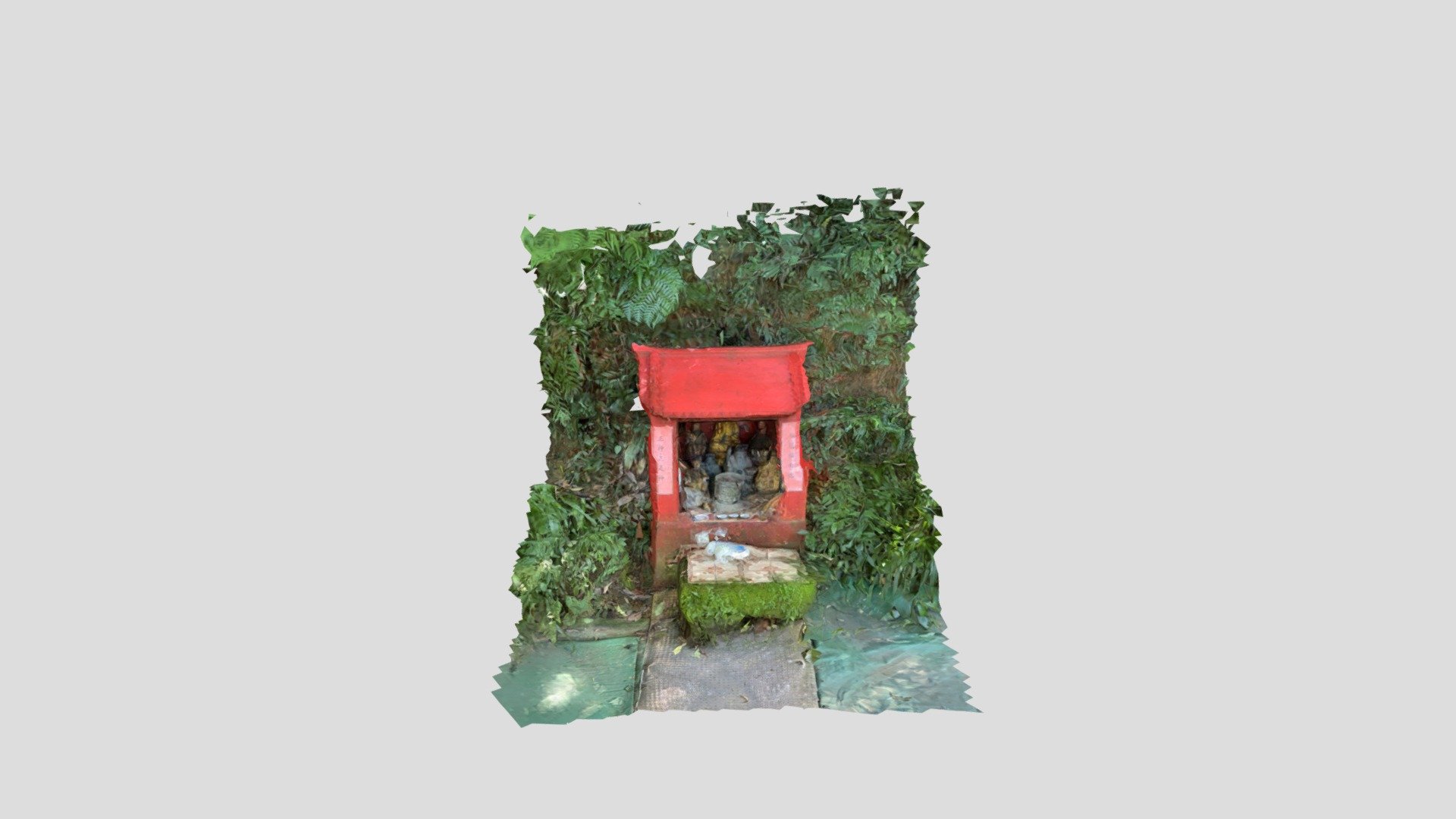3D掃描習作─象山土地公廟(iPadPro掃描)