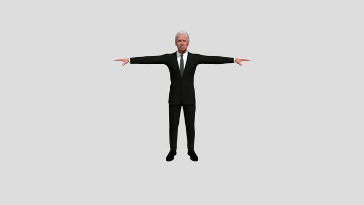 Biden Sitting Thumbs Up – Modelo 3D gratuito STL