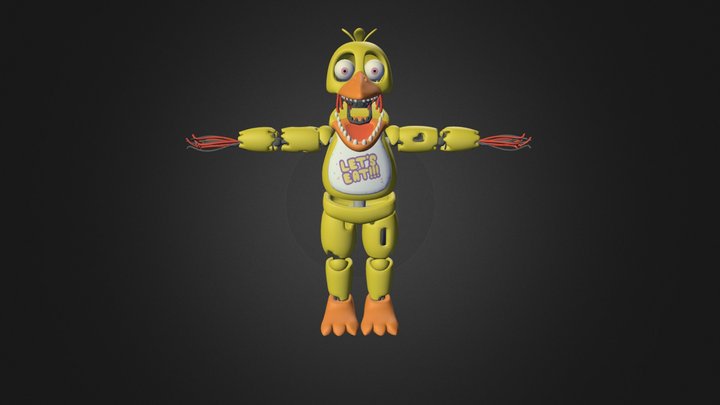 "Old Chica" Recreation 3D Model