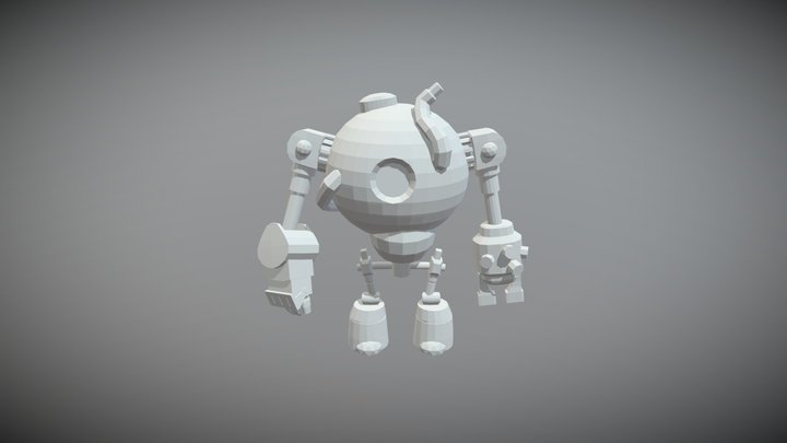 Draft Goliath 3D Model