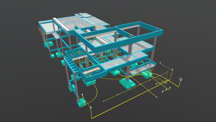 PROJETO ELÉTRICO - 3D - Fabrício 3D Model