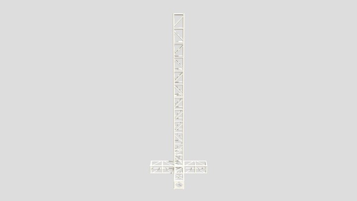 RIGGING KAKI CEKER 40CM TINGGGI 6,40 METER ALL – Gratis 3D-model STL