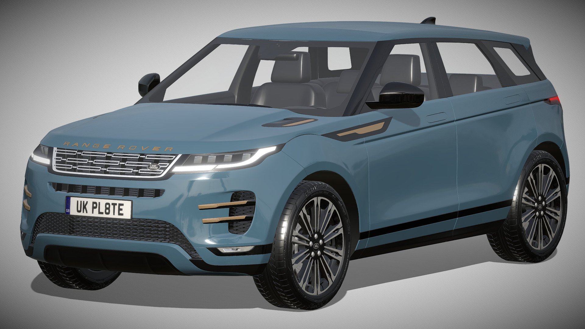 Land Rover Range Rover Evoque 2024 - Buy Royalty Free 3D model by ...