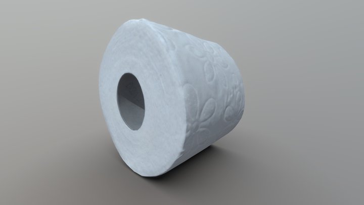 Toiletpaper (fresh) 3D Model