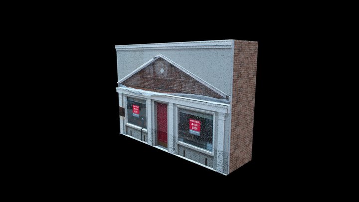 Building Fayetteville Square 2D image to Points 3D Model