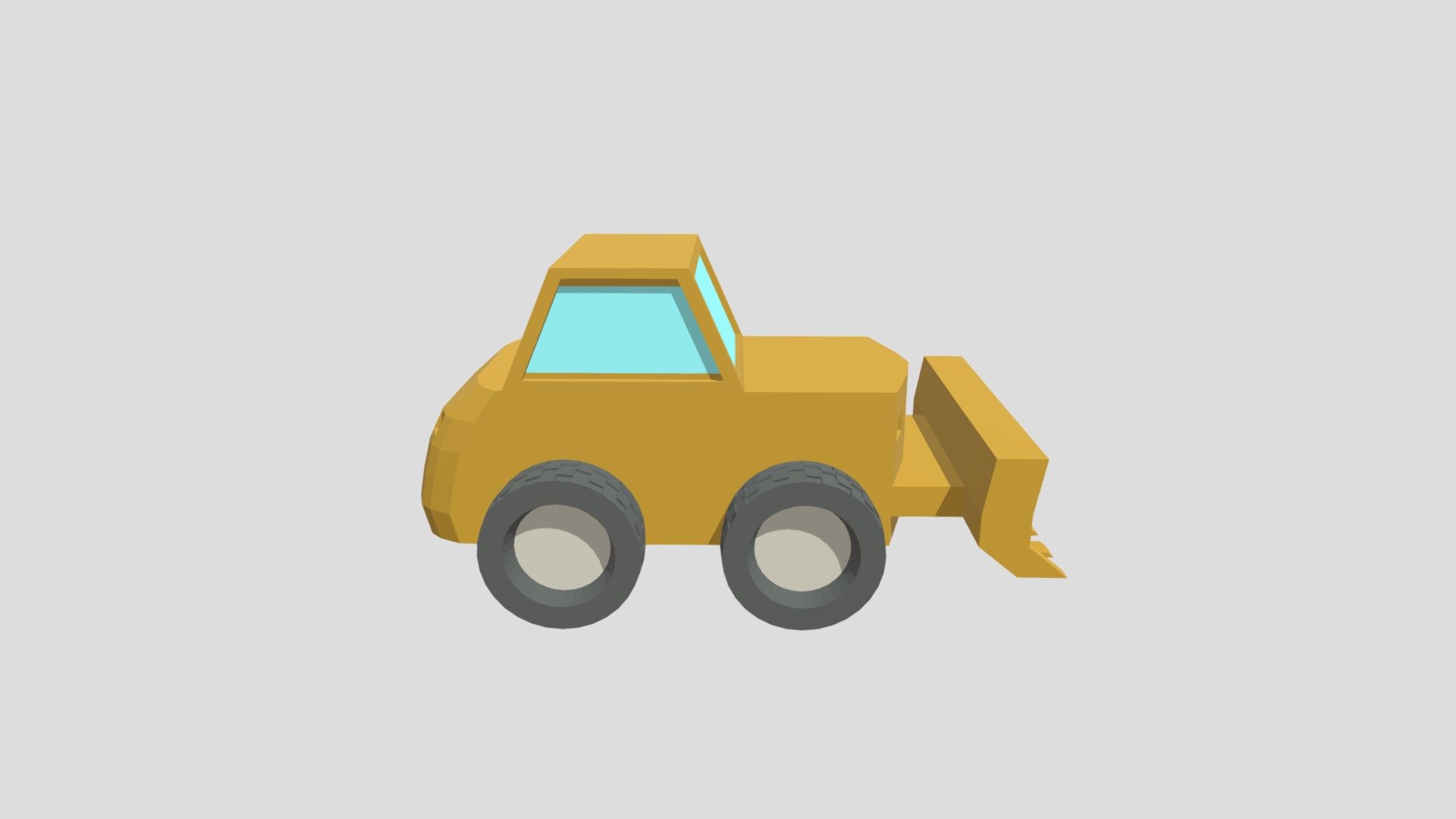Wheel Loader (LowPoly)