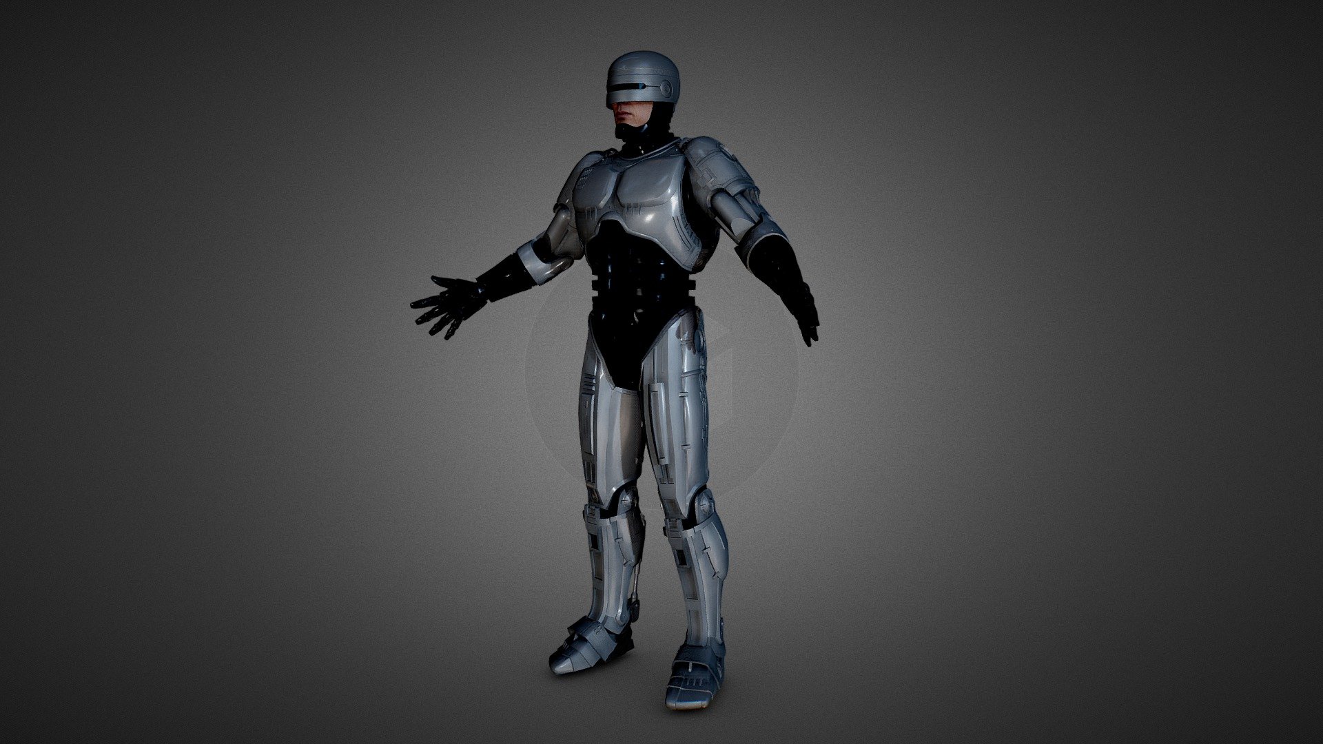 RoboCop - Download Free 3D model by Vertalius [7b4fb7a] - Sketchfab