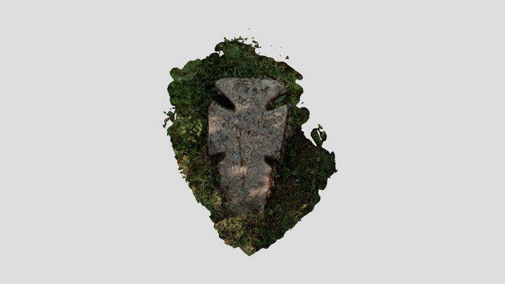 Каменен кръст 3D Model