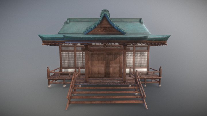 Shrine 神社 3D Model