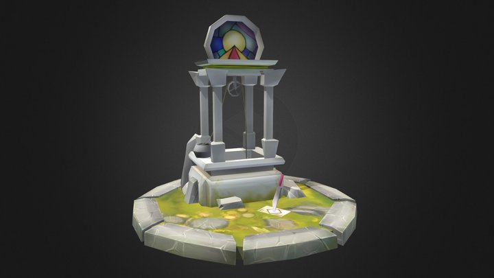 Props : Water Well 3D Model