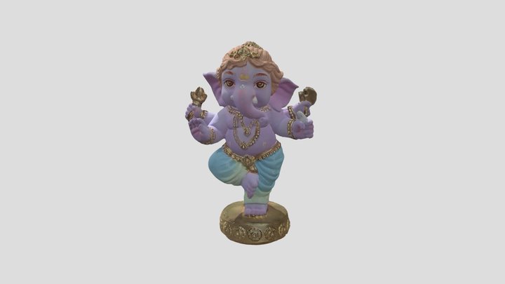Ganesha god 3D Model