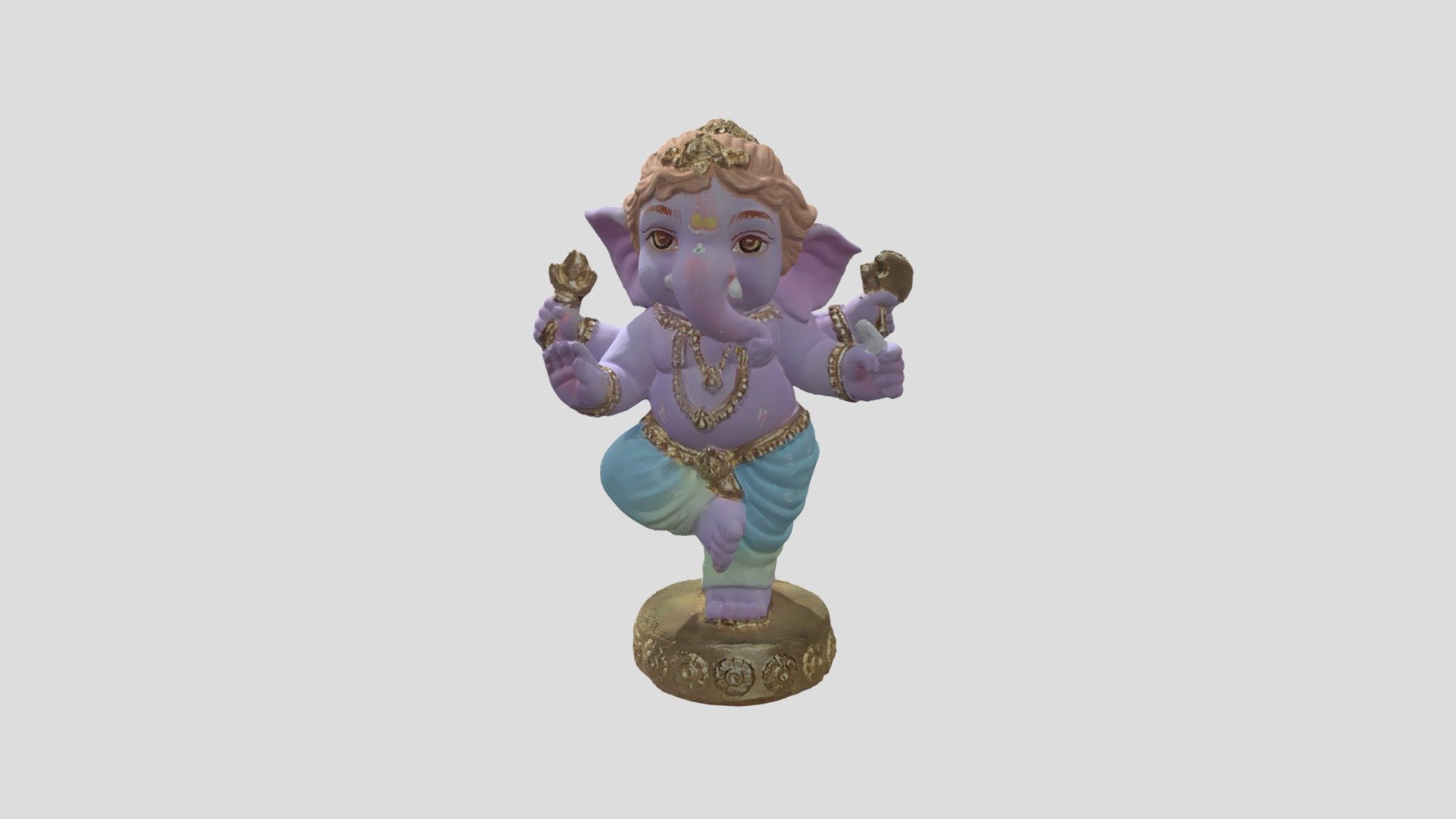 Ganesha god — Sketchfab embed 3D viewer
