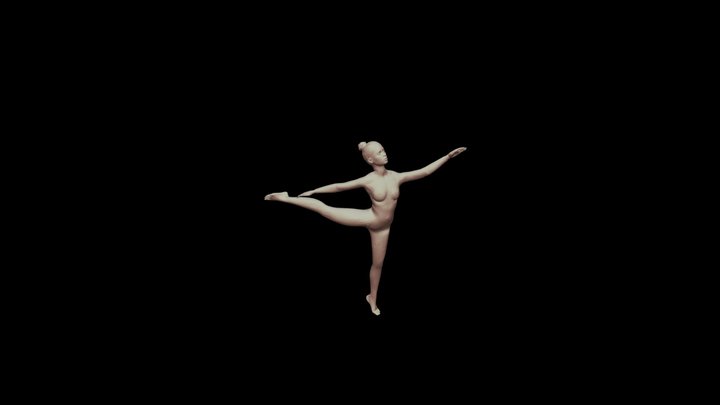 ballerina 3D Model