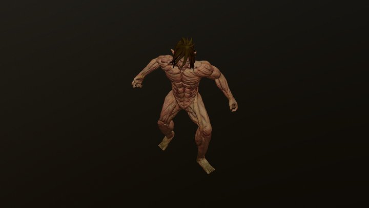 Attack Titan (Eren Yearger) 3D Model